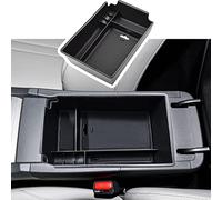 EDBETOS Bandeja organizadora de consola central compatible con Hyundai Sonata Accessories 2020 2021-2022 Limited N-Line Interior Reposabrazos caja de almacenamiento secundaria material ABS, ribete negro