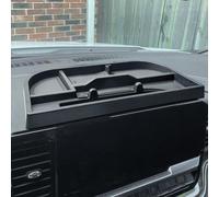 EDBETOS Organizador de salpicadero de consola central compatible con Chevy Silverado/GMC Sierra 1500 2022-2024, (2024) 2500HD/3500HD, accesorios detrás de la pantalla, bandeja de almacenamiento para