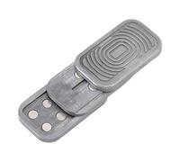EDC Adult Metal Fidget Toys, Fidget Slider para Adultos, Acero Inoxidable TDAH Autismo Juguetes Sensoriales Juguete Deslizante Diseño Ergonomico Juguete para Aliviar el Estrés