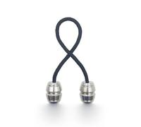 EDC - Cuentas de aleación de titanio para ansiedad, cuerda de paracaídas, juguetes de habilidad, cuentas para la ansiedad, juguetes de ocio adecuados para muchas escenas (plateado)