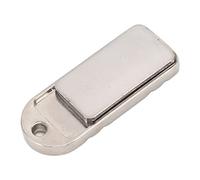 EDC Fidget Slider, Magnético Fidget Push Slider Alivio del Estrés de Aleación de aluminio Cómodo Enchufe para el Entretenimiento (Plata)