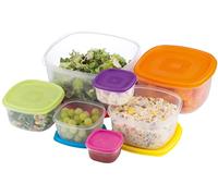 Edco 871125232466 Acero inoxidable caja de almacenaje de alimentos (14) pp