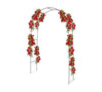 Edco Eindhoven B.V. Kinzo Rose Arco - Pérgola metálica Duradera para jardín y terraza (240 x 140 cm)