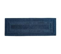 Eddie Bauer - Alfombra de Pasillo, Alfombra de baño de Felpa Suave con Respaldo Antideslizante, de Secado rápido y súper Absorbente (Azul índigo Logán, 22 x 60 Pulgadas)