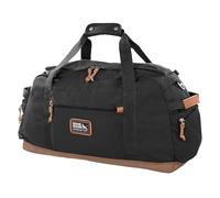 Eddie Bauer Bygone Duffel Weekend Travel | Lightweight | Rugged Polyester/Nylon | U-Shaped Main Compartment, Black, 45L