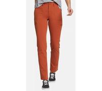Eddie Bauer Damen Hose Guides Day Off Straight Pier Chinohose, Rot, 34 Reg
