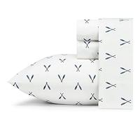 Eddie Bauer Downstream Cotton Percale Sheet Set Queen