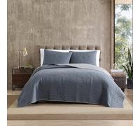 eddie bauer Hidden Lake - Juego de edredón Individual, Color Azul