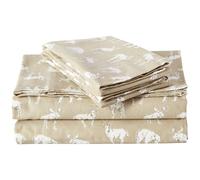 Eddie Bauer - Juego de s banas de franela de algod n cepillado para mayor suavidad, acogedor y decorativo (Buckhead Ridge Full)