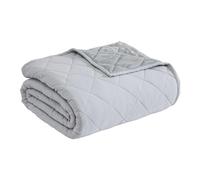 Eddie Bauer - Manta Queen, Ropa de Cama Suave y acogedora, decoración Acolchada para el hogar (Gris sólido clásico, Queen)