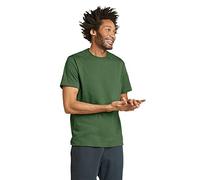 Eddie Bauer Men's Legend Wash 100% Cotton Short-Sleeve Classic T-Shirt, Irish Green, X-Large