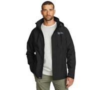 Eddie Bauer Men's Rainfoil Packable Jacket, Black Recycled, X-Large