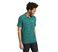 Eddie Bauer Men's Resolution Pro Jacquard Polo, Turquoise, Medium