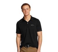 Eddie Bauer Men's Resolution Pro Short-Sleeve Polo Shirt 2.0, Black, Large