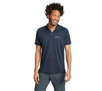 Eddie Bauer Men's Resolution Pro Short-Sleeve Polo Shirt 2.0, Med Indigo Tall XX