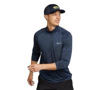 Eddie Bauer Resolution - Camiseta de Manga Larga con Cremallera de 1/4 para Hombre, Tormenta, Medium