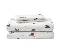 Eddie Bauer Ski Patrol Sheet Set, Queen, Multicolor