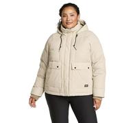 Eddie Bauer Women's Frostine Down Jacket, Beige, 2X, Plus