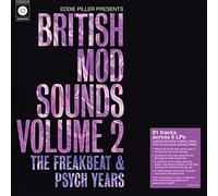 Eddie Piller Presents British Mod Sounds Of The 1960s Volume 2: The Freakbeat & Psych Years / Various - 6LP Boxset on 140-Gram Purple Colored Vinyl [Vinilo]