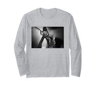 Eddie Van Halen Runnin 'con El Diablo Live Simon Fowler Manga Larga