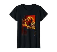 Eddie Vedder Pearl Jam Cantante de Andy Willsher Camiseta, Mujer, Negro, 3XL