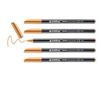 Rotulador edding punta fibra 1200 naranja claro n.16 -punta redonda 0.5 mm