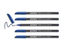 Rotulador edding punta fibra 1200 azul acero n.17 -punta redonda 0.5 mm