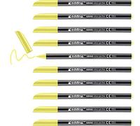 Rotulador edding punta fibra 1200 amarillo neon n.65 punta de fibra 0,5 mm