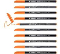 Rotulador edding punta fibra 1200 naranja neon n.66 punta de fibra 0,5 mm