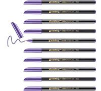 edding Rotulador 1200 punta de fibra redonda 1-3 mm violeta metalizado n 78 x10