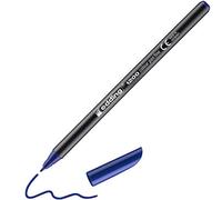 edding 1200 rotulador de color de trazo fino - azul - 1 rotulador - punta redonda de 1 mm - marcador dibujar y escribir