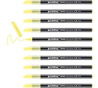 edding 1200 rotulador de color de trazo fino - melón (amarillo) - 10 rotuladores - punta redonda de 1 mm - marcador dibujar y escribir