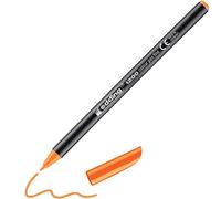 edding Rotulador permanente Nº 1200 – Trazo fino, punta redonda 1 mm – Naranja neón