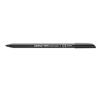 edding 1200 rotulador de color de trazo fino - negro - 1 rotulador - punta redonda de 1 mm - marcador dibujar y escribir
