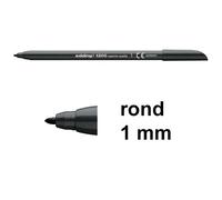 Rotulador Punta Fina Edding 1200-01 Color Negro