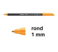 Edding 1200 Rotulador naranja neon punta redonda (1 mm)