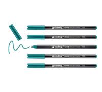 edding 1300 rotulador de color de trazo medio - verde laurel- x5 - punta redondeada 2 mm - rotulador para dibujar y escribir - rotulador para el colegio, mandalas, Bullet Journals