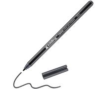 edding 1300 rotulador de color de trazo medio - gris oscuro - 1 rotulador - punta redondeada 2 mm - rotulador para dibujar y escribir - rotulador para el colegio, mandalas, Bullet Journals