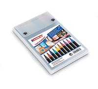 Edding 1340 Marker Pen con punta de pincel, ancho de línea 10 colores