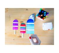 Edding 1340 Rotulador con punta de pincel azul claro