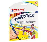 Edding 15 rotuladores Funtastic | 12 unidades | punta redonda | 1 mm