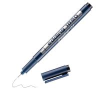 edding 1880 rotulador calibrado - negro - x1 - ancho de línea 0,25 mm - para escritura precisa, esbozos y dibujo técnico - punta fina con soporte metálico, adecuado para usar con reglas y plantillas