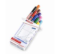 edding 250/4S - Rotulador de borrado en seco (1,5 - 3 mm, 10 unidades)