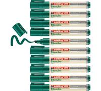 edding 29 Ecoline whiteboard marker - green - box of 10 whiteboard pens - chisel