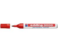 Edding 3000 Azul 10pieza(s) - Marcador permanente (Azul, Color blanco, De plástico, 1,5 mm, 10 pieza(s))