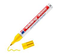 Edding 3000 - Marcador permanente, color amarillo