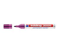 Edding 3000 - Marcador permanente (Pizarra, 1,5 3 mm rotviolett
