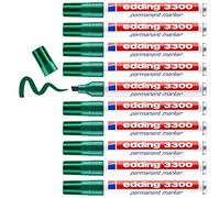Rotulador edding marcador 3300 n.4 verde - punta biselada
