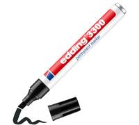 Edding 3300-1 Marcador Permanente - Negro - Punta Biselada 1-5 mm