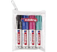 Edding 4 - 05 - 4 - Mini marcador permanente 0.5 Ancho de traza 1,5 - 3 mm), color negro